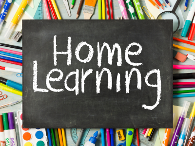 chalkboard homelearning